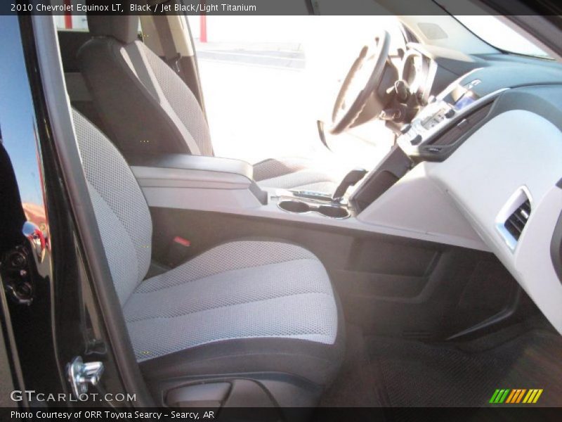 Black / Jet Black/Light Titanium 2010 Chevrolet Equinox LT