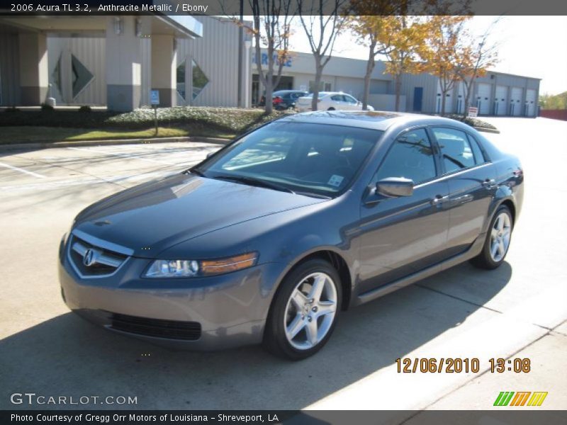 Anthracite Metallic / Ebony 2006 Acura TL 3.2
