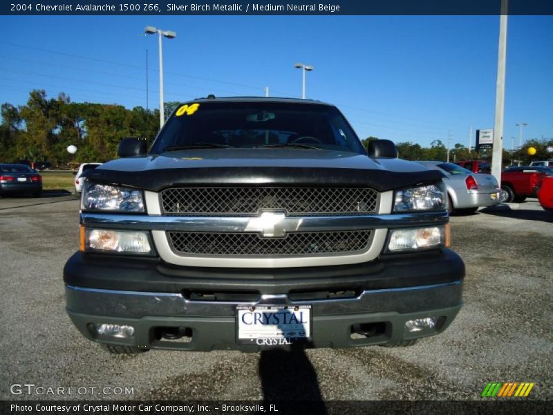 Silver Birch Metallic / Medium Neutral Beige 2004 Chevrolet Avalanche 1500 Z66