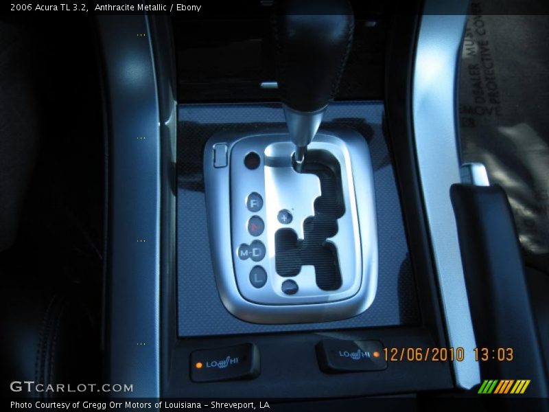 Anthracite Metallic / Ebony 2006 Acura TL 3.2