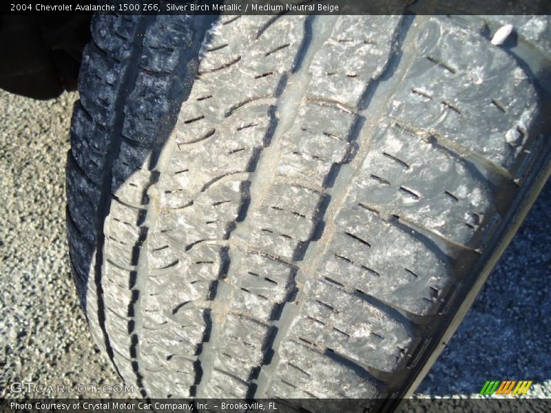 Silver Birch Metallic / Medium Neutral Beige 2004 Chevrolet Avalanche 1500 Z66