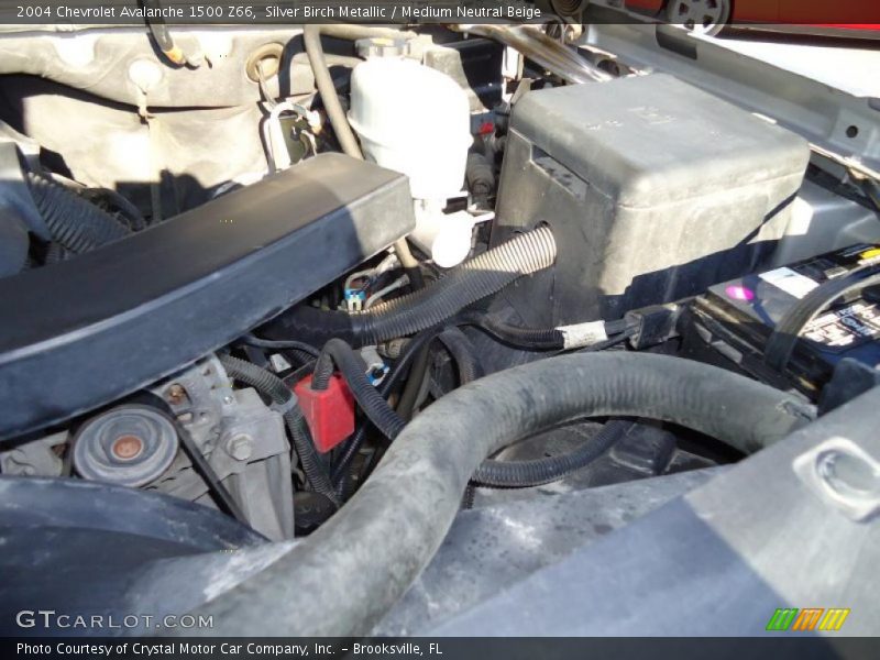 Silver Birch Metallic / Medium Neutral Beige 2004 Chevrolet Avalanche 1500 Z66