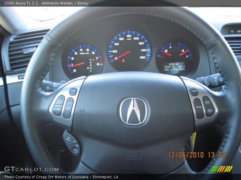 Anthracite Metallic / Ebony 2006 Acura TL 3.2