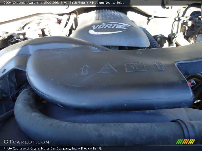 Silver Birch Metallic / Medium Neutral Beige 2004 Chevrolet Avalanche 1500 Z66