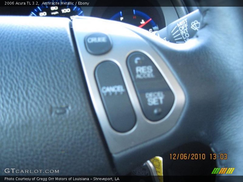 Anthracite Metallic / Ebony 2006 Acura TL 3.2