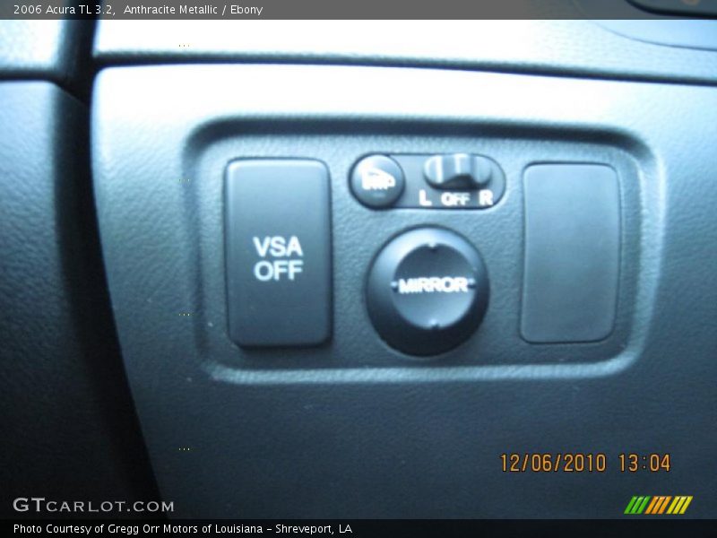 Anthracite Metallic / Ebony 2006 Acura TL 3.2