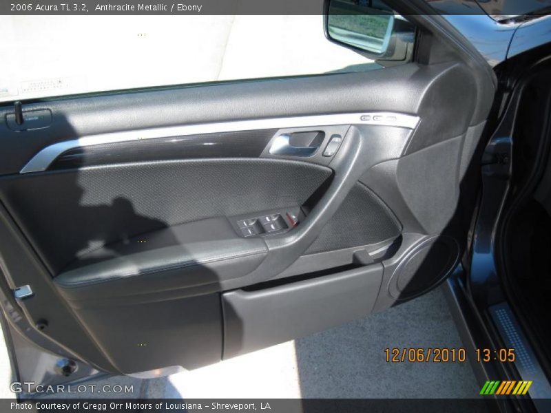 Anthracite Metallic / Ebony 2006 Acura TL 3.2