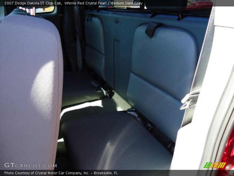 Inferno Red Crystal Pearl / Medium Slate Gray 2007 Dodge Dakota ST Club Cab