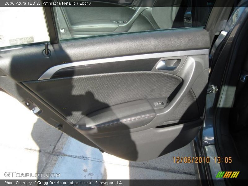 Anthracite Metallic / Ebony 2006 Acura TL 3.2