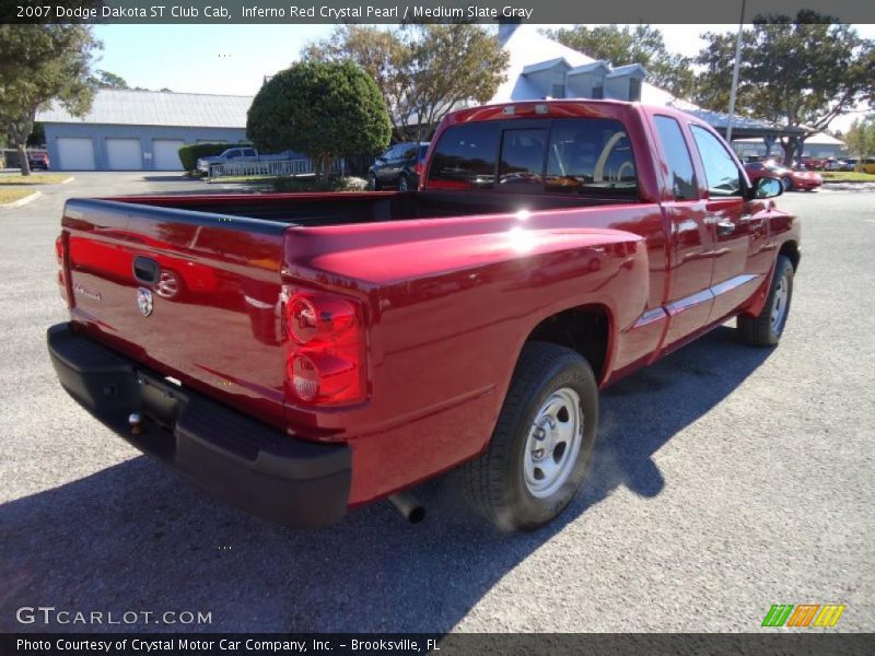  2007 Dakota ST Club Cab Inferno Red Crystal Pearl