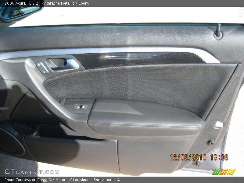 Anthracite Metallic / Ebony 2006 Acura TL 3.2