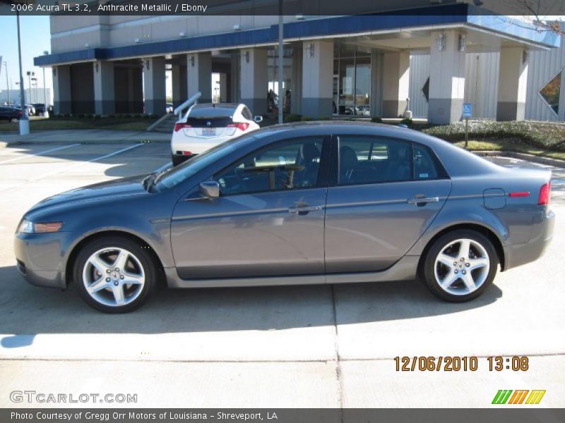 Anthracite Metallic / Ebony 2006 Acura TL 3.2