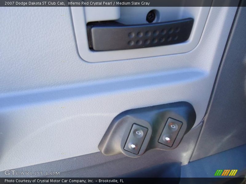 Inferno Red Crystal Pearl / Medium Slate Gray 2007 Dodge Dakota ST Club Cab