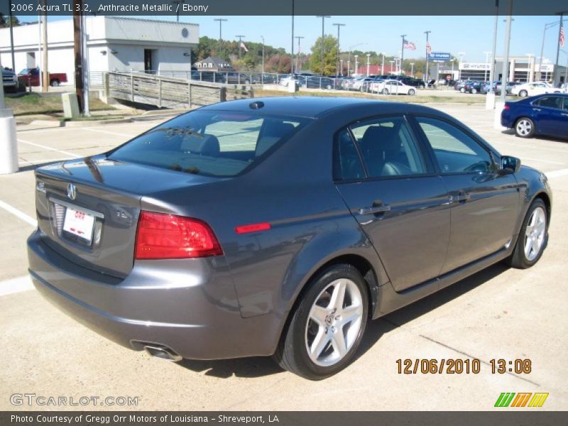 Anthracite Metallic / Ebony 2006 Acura TL 3.2