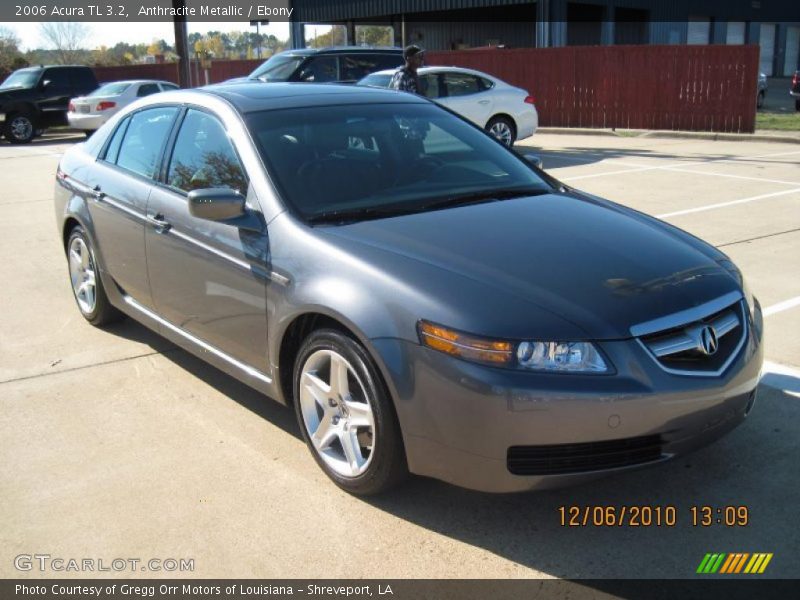 Anthracite Metallic / Ebony 2006 Acura TL 3.2
