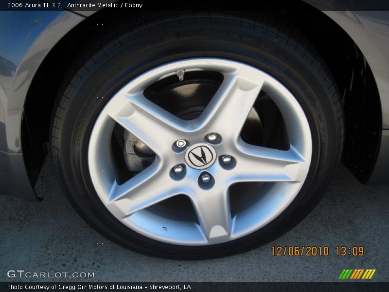 Anthracite Metallic / Ebony 2006 Acura TL 3.2