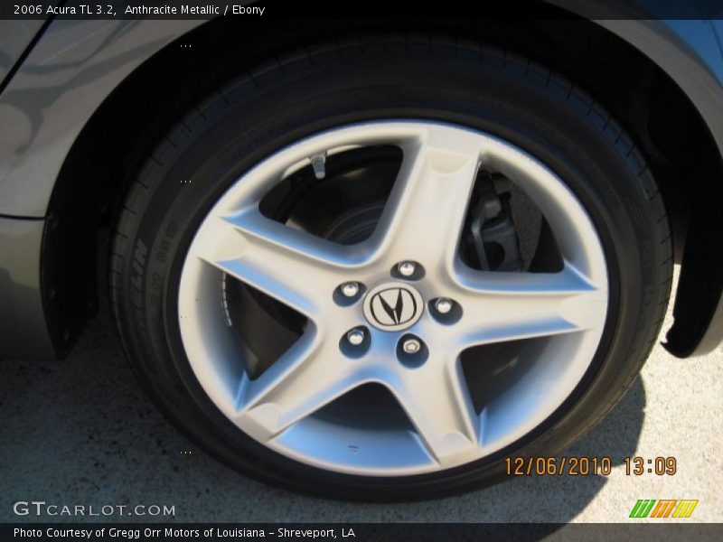 Anthracite Metallic / Ebony 2006 Acura TL 3.2