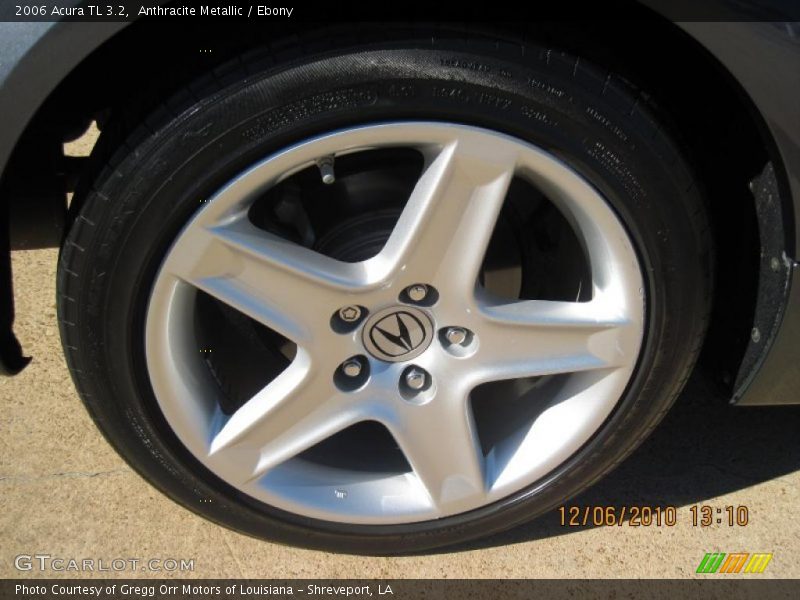 Anthracite Metallic / Ebony 2006 Acura TL 3.2
