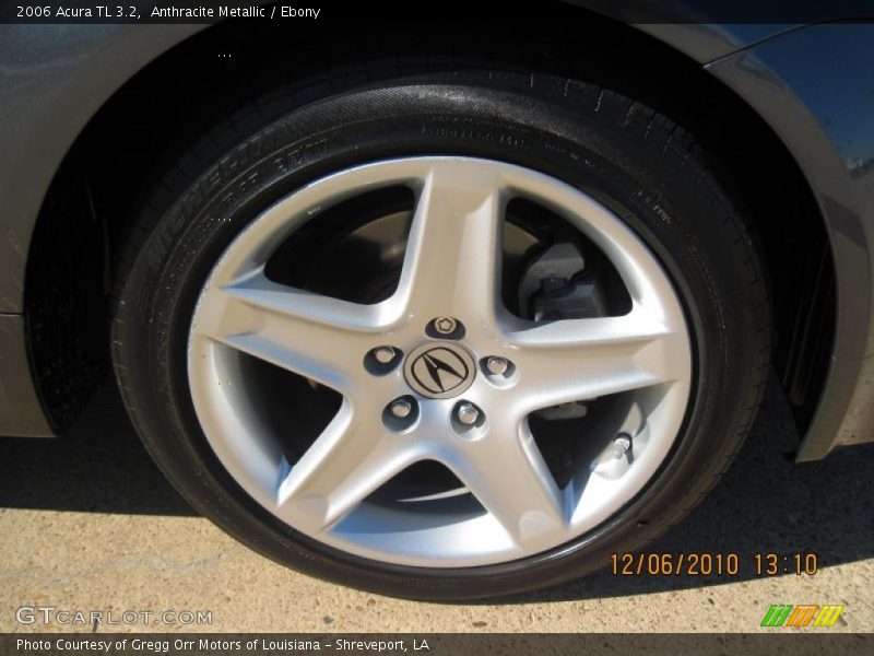 Anthracite Metallic / Ebony 2006 Acura TL 3.2