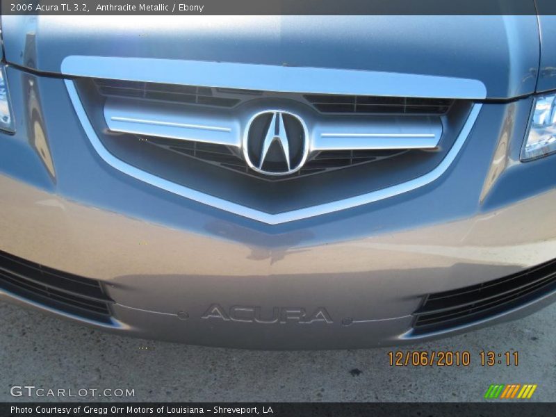 Anthracite Metallic / Ebony 2006 Acura TL 3.2