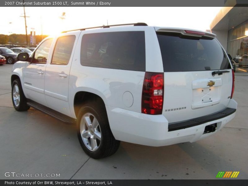 Summit White / Ebony 2007 Chevrolet Suburban 1500 LT