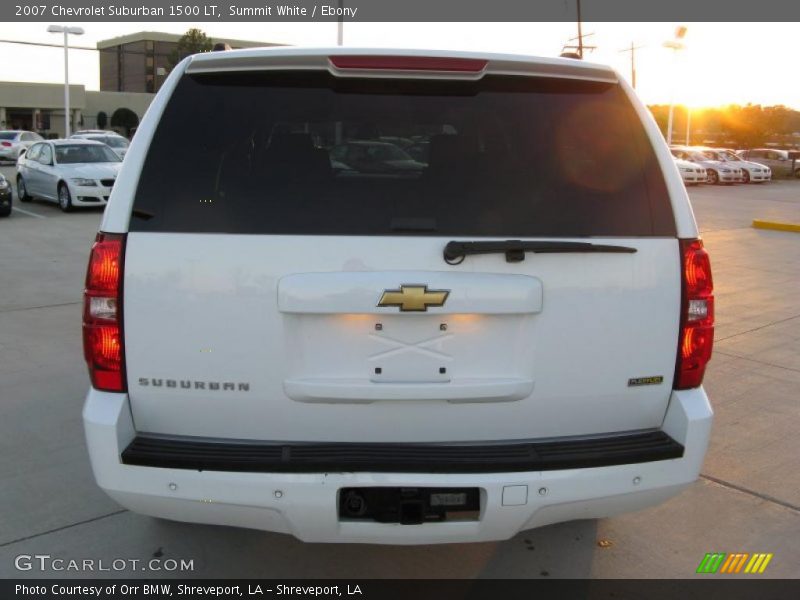 Summit White / Ebony 2007 Chevrolet Suburban 1500 LT