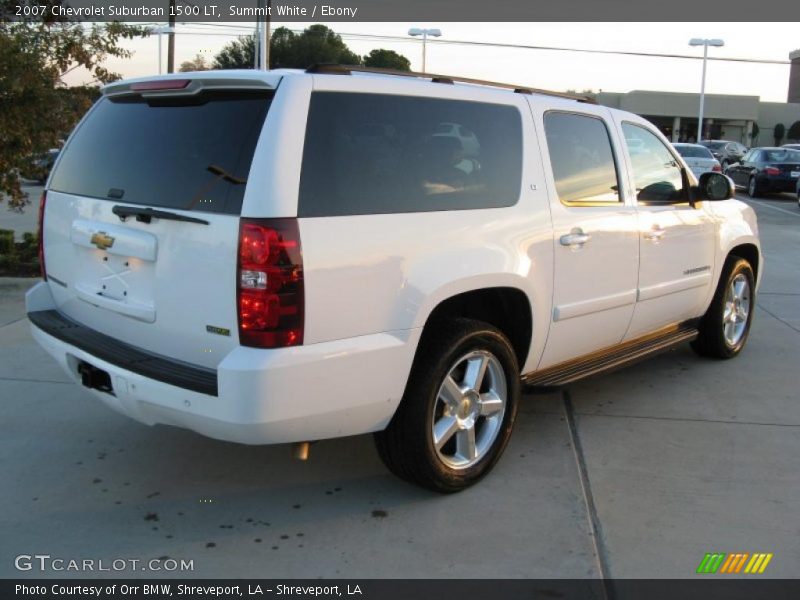 Summit White / Ebony 2007 Chevrolet Suburban 1500 LT