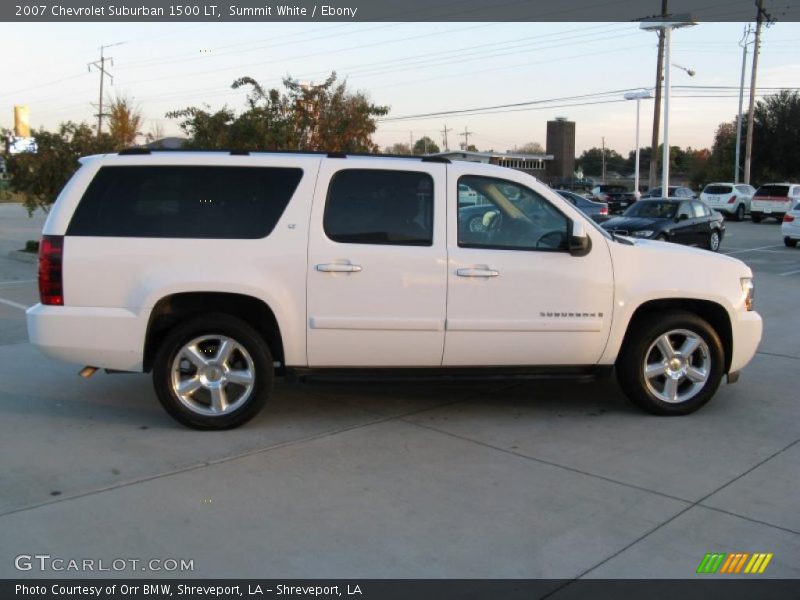 Summit White / Ebony 2007 Chevrolet Suburban 1500 LT