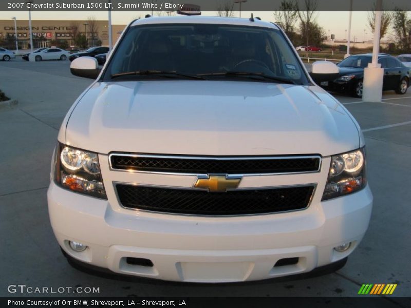 Summit White / Ebony 2007 Chevrolet Suburban 1500 LT