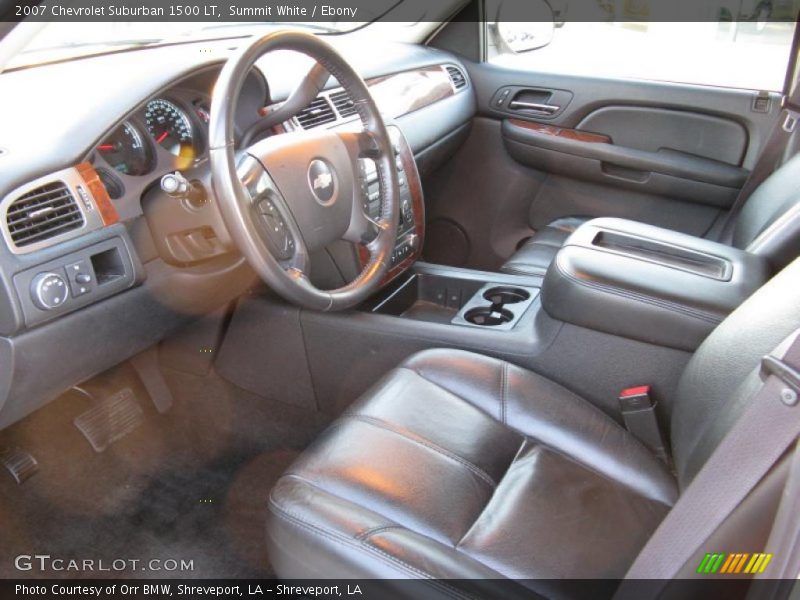 Summit White / Ebony 2007 Chevrolet Suburban 1500 LT