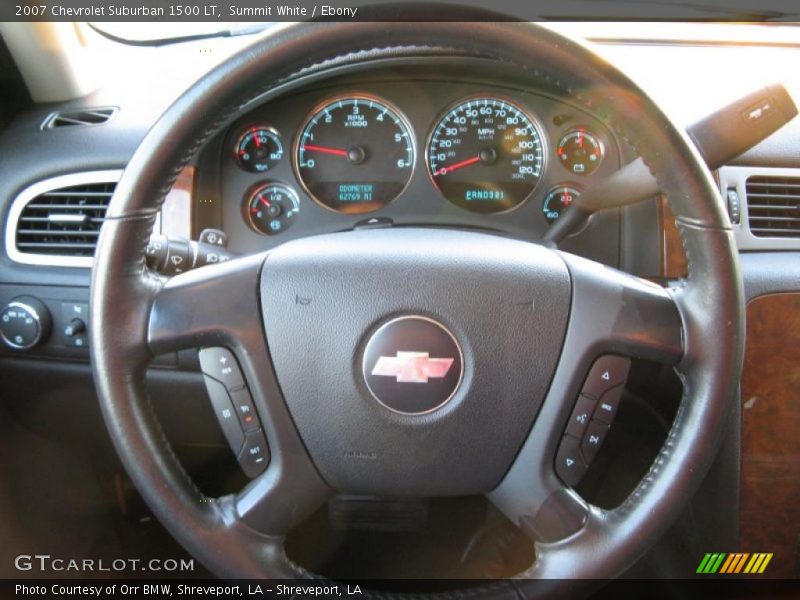 Summit White / Ebony 2007 Chevrolet Suburban 1500 LT