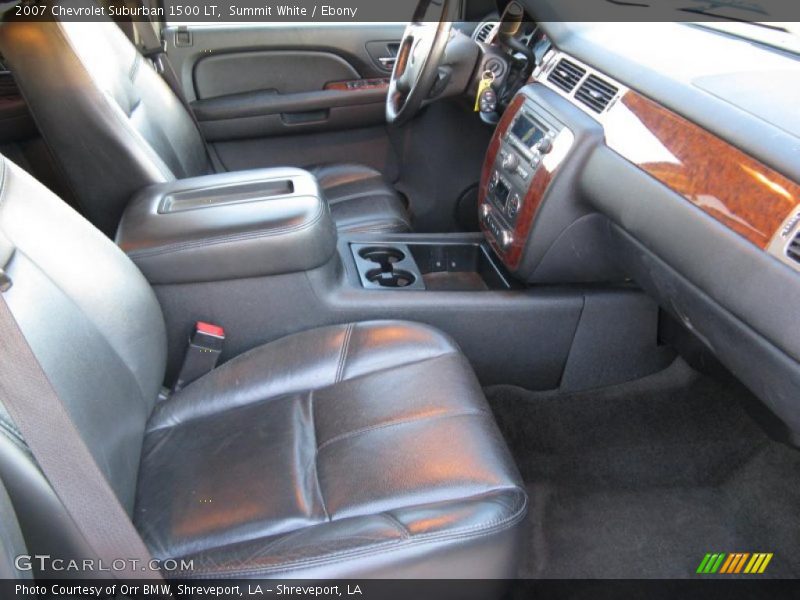 Summit White / Ebony 2007 Chevrolet Suburban 1500 LT