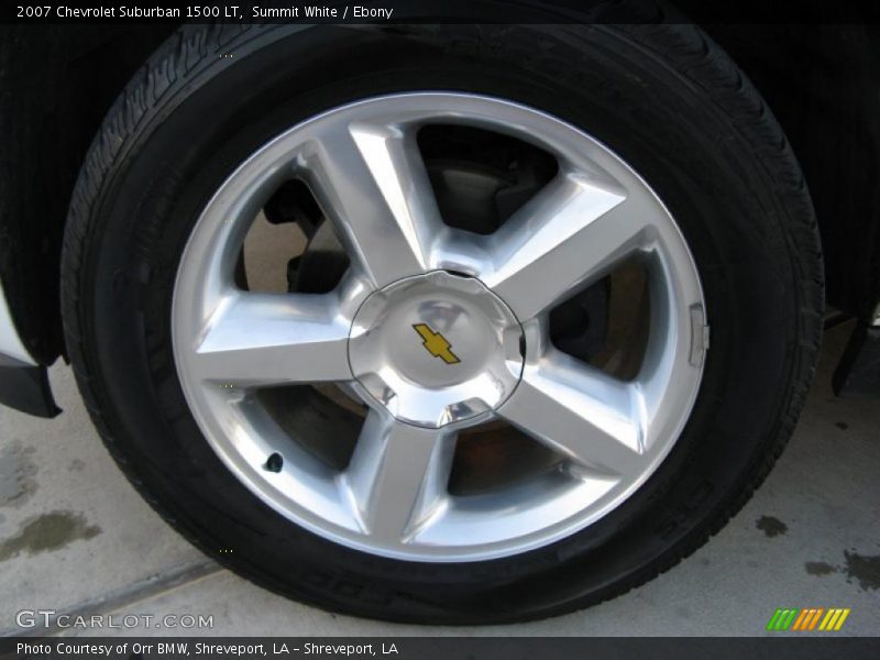 Summit White / Ebony 2007 Chevrolet Suburban 1500 LT