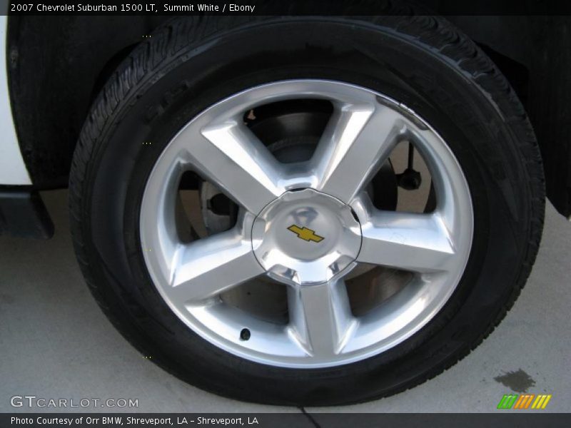Summit White / Ebony 2007 Chevrolet Suburban 1500 LT