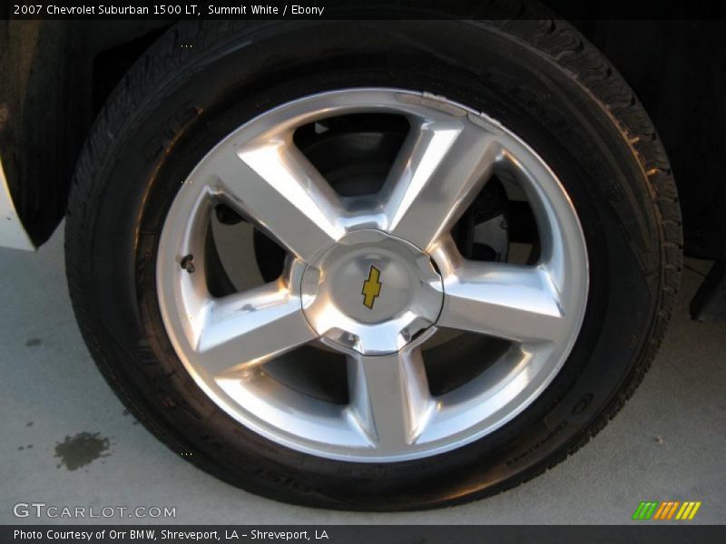 Summit White / Ebony 2007 Chevrolet Suburban 1500 LT