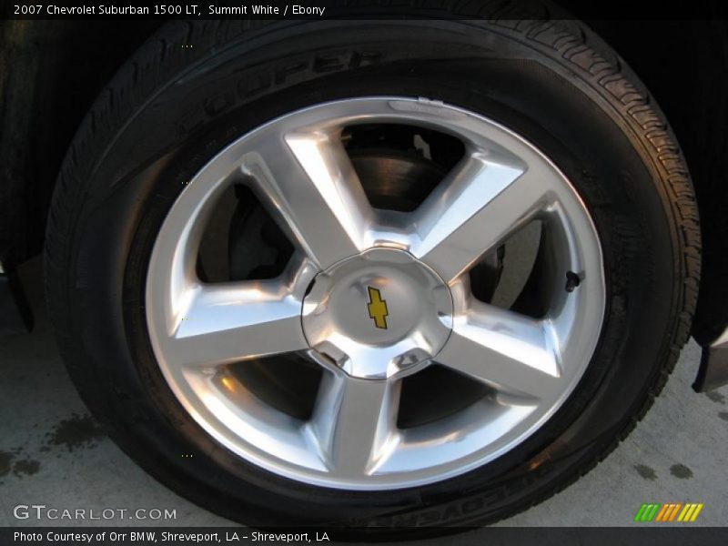 Summit White / Ebony 2007 Chevrolet Suburban 1500 LT