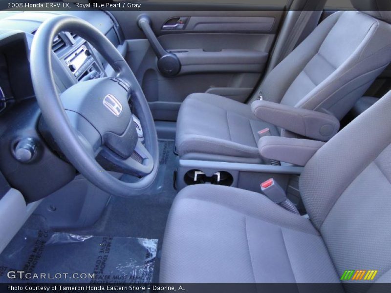  2008 CR-V LX Gray Interior