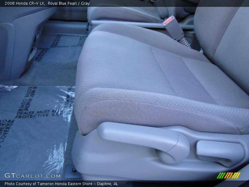 Royal Blue Pearl / Gray 2008 Honda CR-V LX
