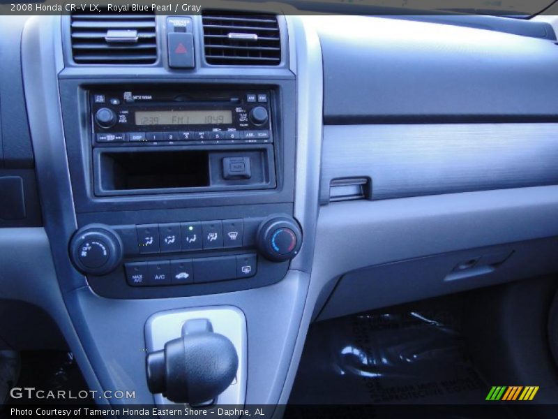 Royal Blue Pearl / Gray 2008 Honda CR-V LX