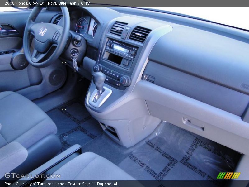  2008 CR-V LX Gray Interior