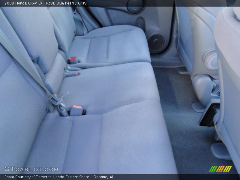 Royal Blue Pearl / Gray 2008 Honda CR-V LX