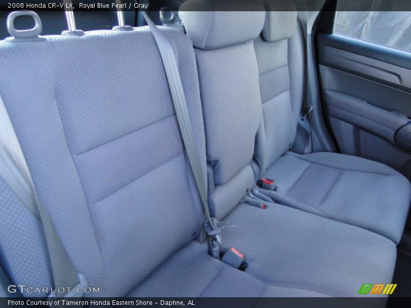 Royal Blue Pearl / Gray 2008 Honda CR-V LX