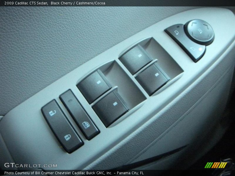 Black Cherry / Cashmere/Cocoa 2009 Cadillac CTS Sedan