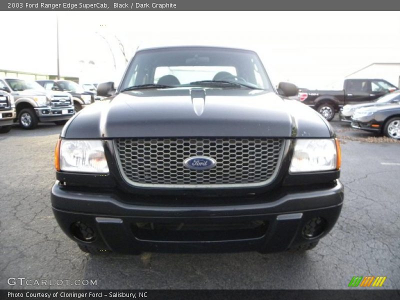 Black / Dark Graphite 2003 Ford Ranger Edge SuperCab