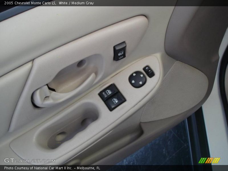 White / Medium Gray 2005 Chevrolet Monte Carlo LS