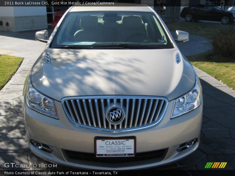 Gold Mist Metallic / Cocoa/Cashmere 2011 Buick LaCrosse CXS