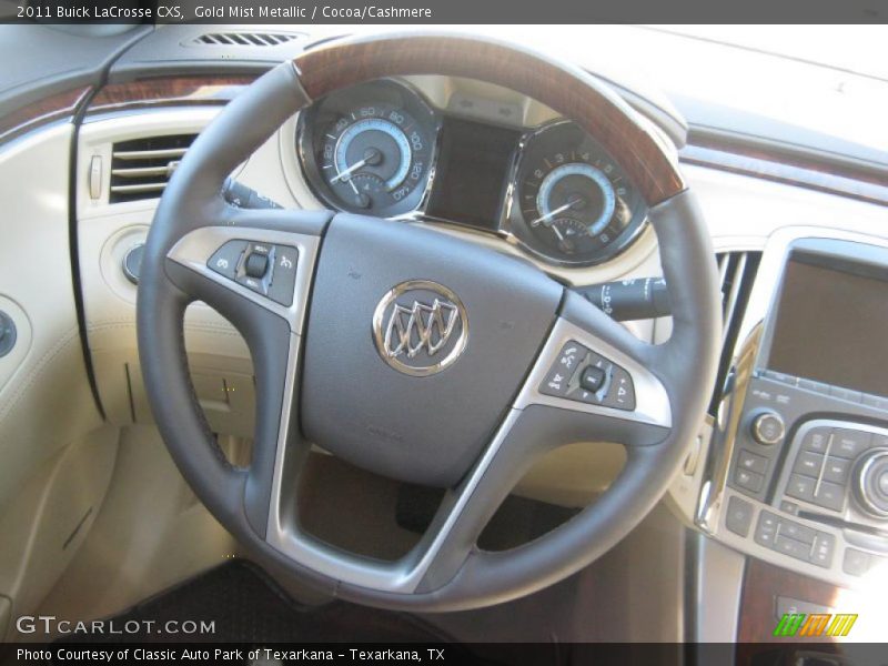 Gold Mist Metallic / Cocoa/Cashmere 2011 Buick LaCrosse CXS