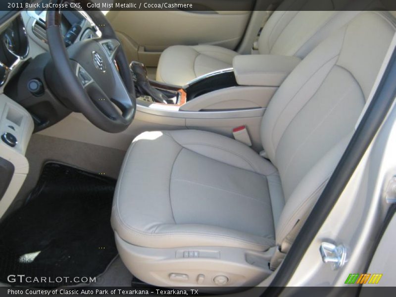  2011 LaCrosse CXS Cocoa/Cashmere Interior