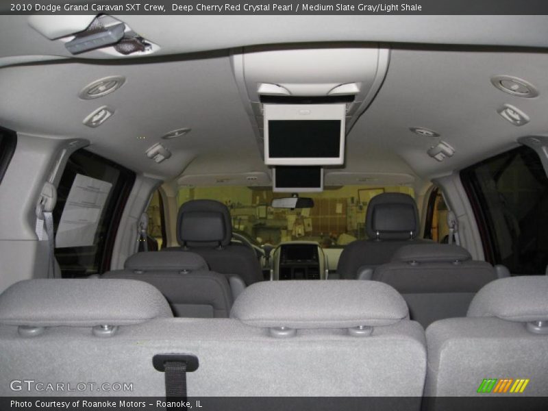 Deep Cherry Red Crystal Pearl / Medium Slate Gray/Light Shale 2010 Dodge Grand Caravan SXT Crew