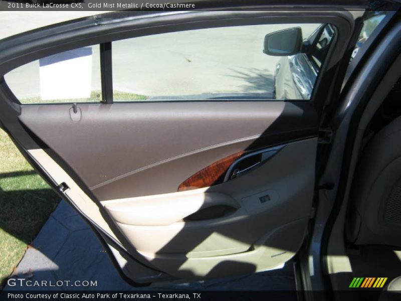 Gold Mist Metallic / Cocoa/Cashmere 2011 Buick LaCrosse CXS